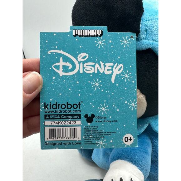 Disney Kidrobot Phunny Mickey’s Christmas Carol Minnie Mouse Plush 7.5” NWT - Picture 4 of 4